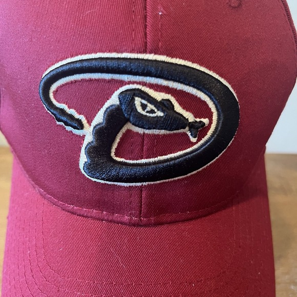 Arizona‎ Diamondbacks MLB Team Hat Red Maroon Adjustable Cap OC Sports OSFM - Picture 2 of 8